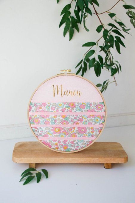 Porte barrette liberty mia en stock 25 cm